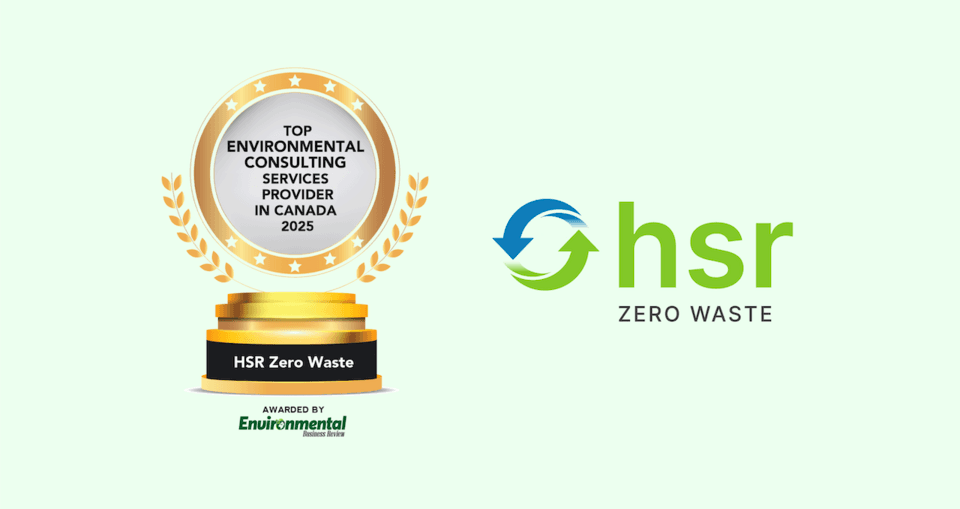 HSR Zero Waste nommé meilleur fournisseur de services de conseil en environnement au Canada 2025